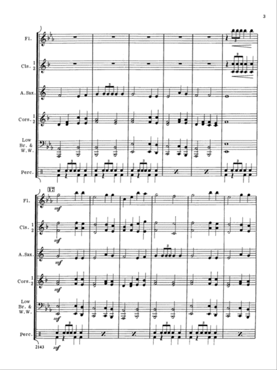The Silver Scepter: Score Concert Band scores gallery preview page 3
