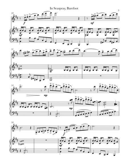 In Seaspray, Barefoot (violin & piano) image number null