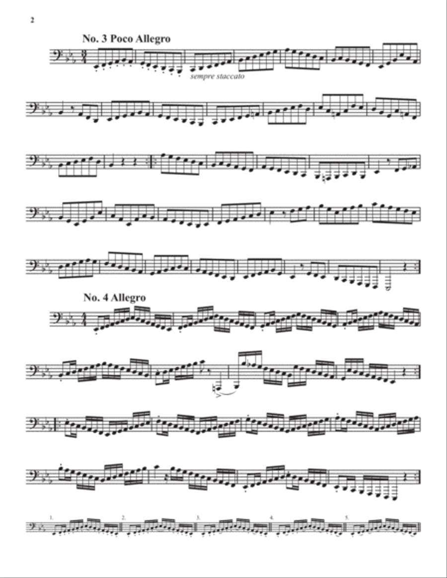 60 Etudes for Tuba 60 Etudes for Tuba Tuba scores gallery preview page 3