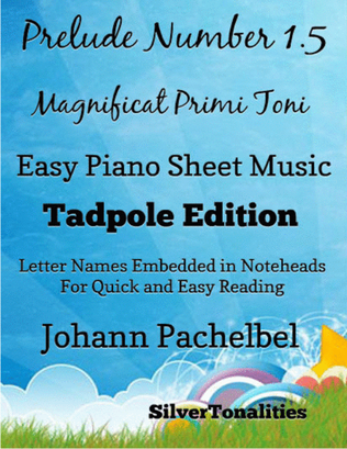 Prelude Number 1.5 Magnificat Primi Toni Easy Piano Sheet Music