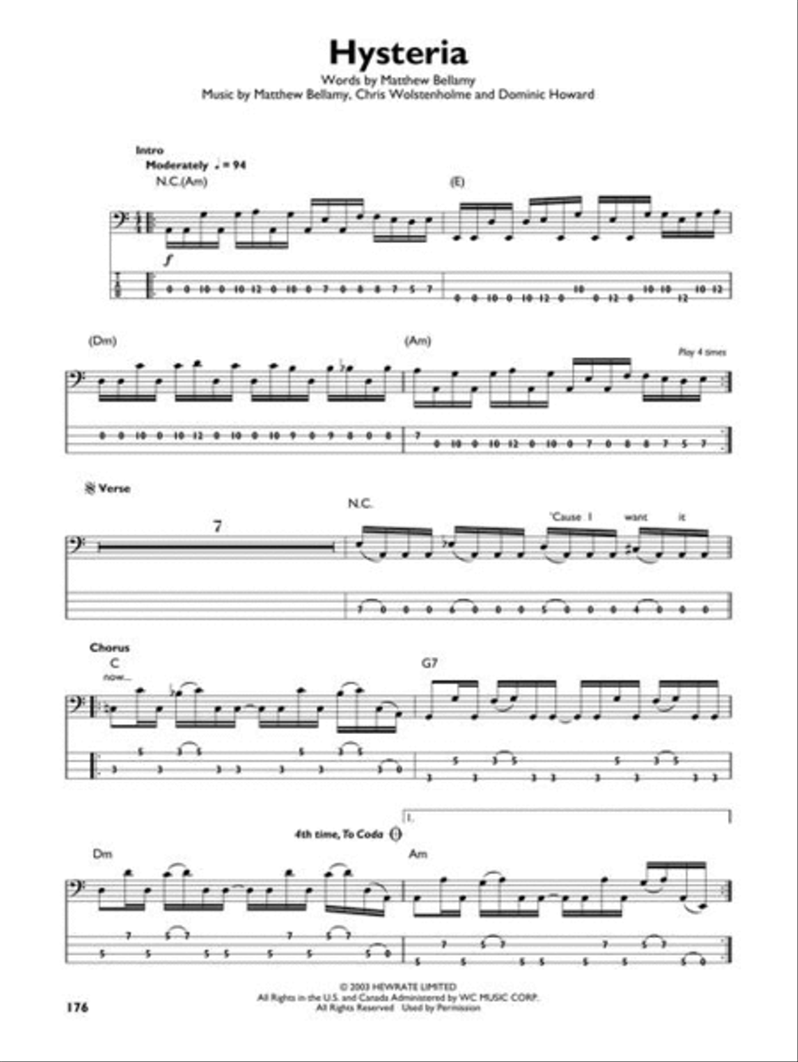 The Bassist's Fake Book Bass Guitar Tablature scores gallery preview page 8