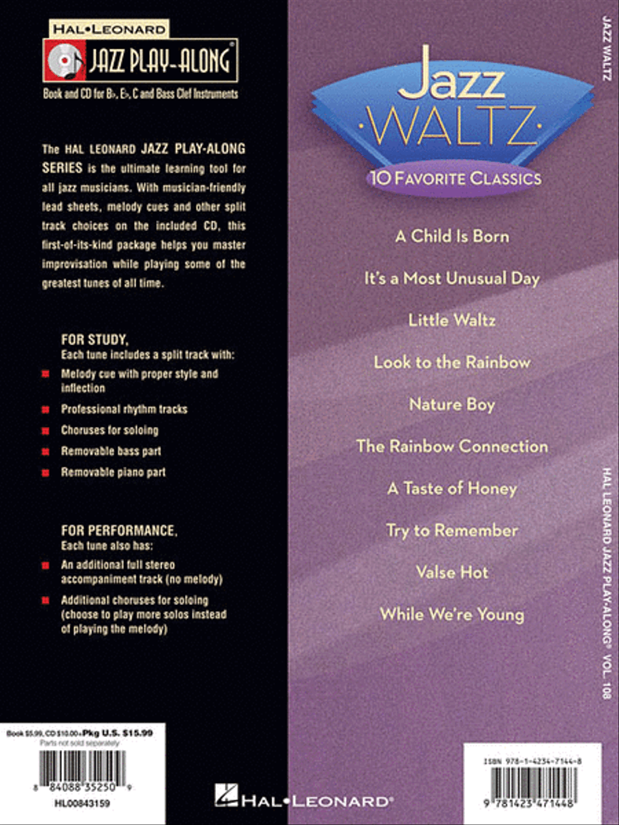 Jazz Waltz Jazz Waltz C Instrument scores gallery preview page 2