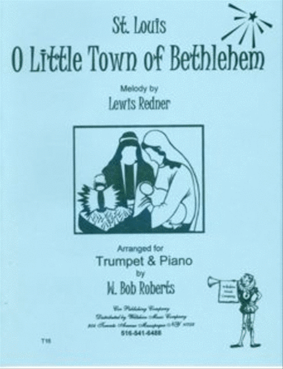 O Little Town of Bethlehem (Wilfred Bob Roberts) Trumpet Solo scores gallery preview page 1