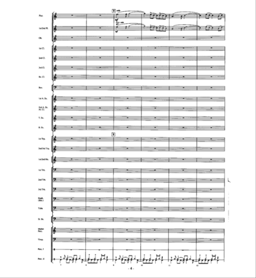 Agua's Whelm Agua's Whelm Concert Band scores gallery preview page 3
