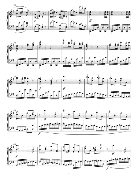 Piano Concerto No. 4 Op. 58 (Third Movement)