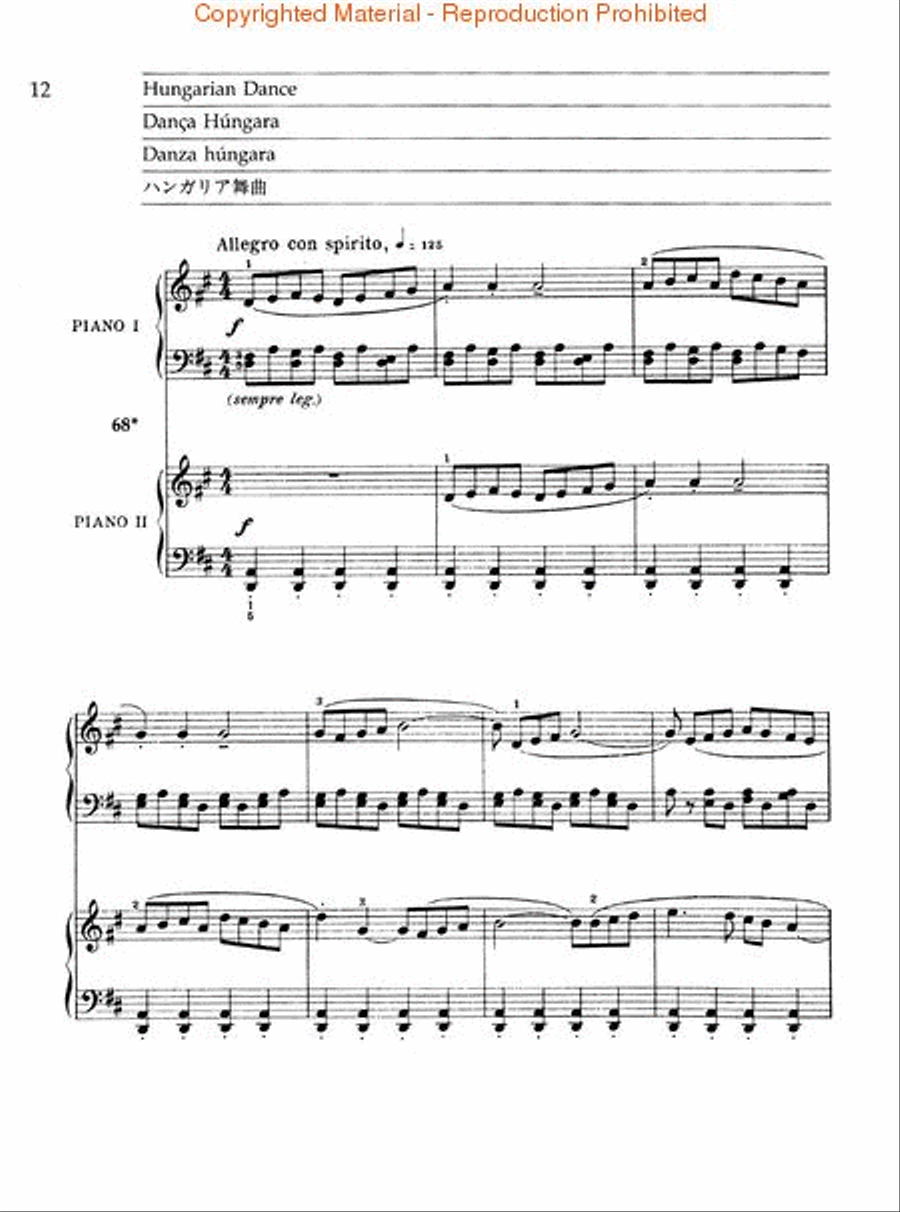 Mikrokosmos Volume 3 (Blue) Piano Method scores gallery preview page 2