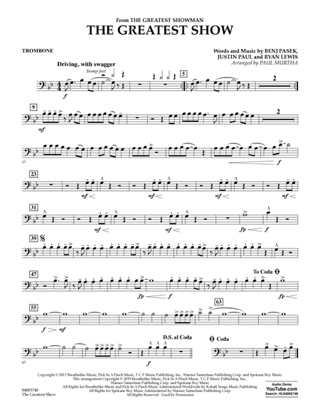 The Greatest Show (arr. Paul Murtha) - Trombone