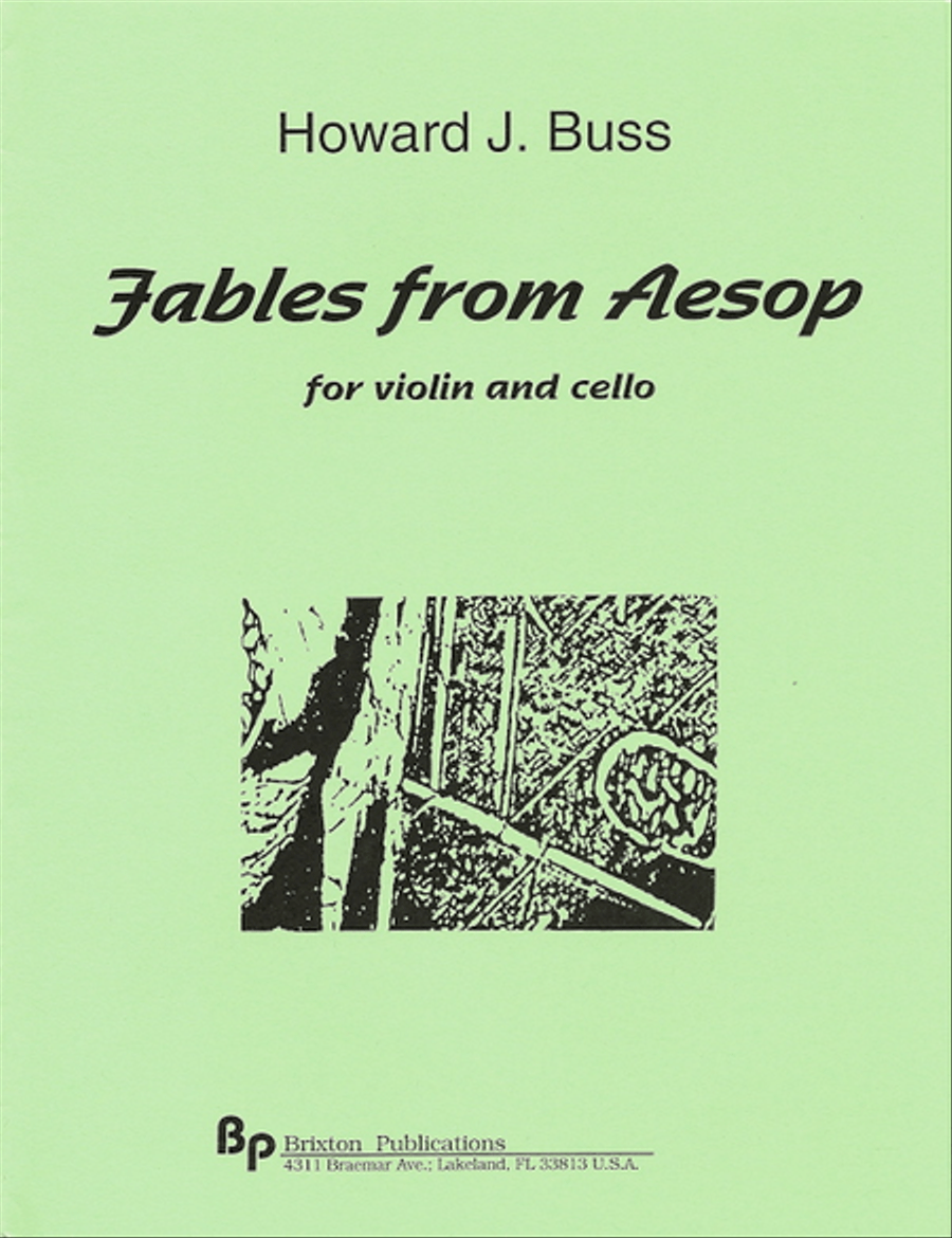Fables from Aesop Cello scores gallery preview page 1