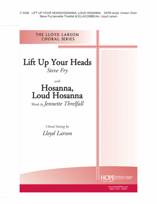 Book cover for Lift Up Your Heads with Hosanna, Loud Hosanna