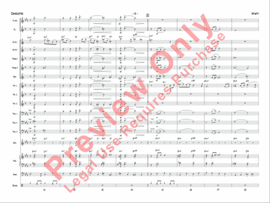 Misty Misty Jazz Ensemble scores gallery preview page 9