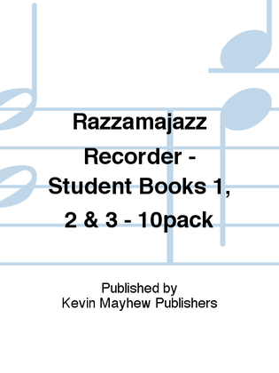 Razzamajazz Recorder - Student Books 1, 2 & 3 - 10pack