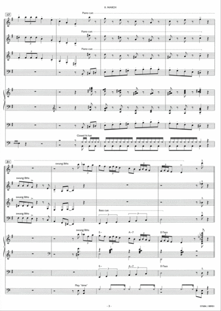 Nutcracker Suite, Part II -- March Small Ensemble scores gallery preview page 4