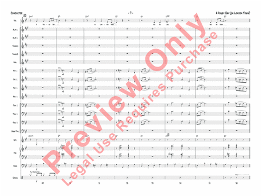 A Foggy Day (in London Town) Jazz Ensemble scores gallery preview page 8