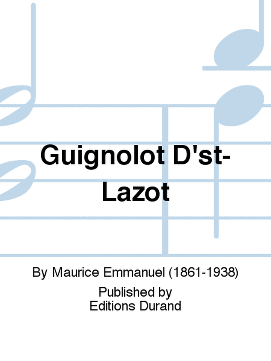 Guignolot D'st-Lazot