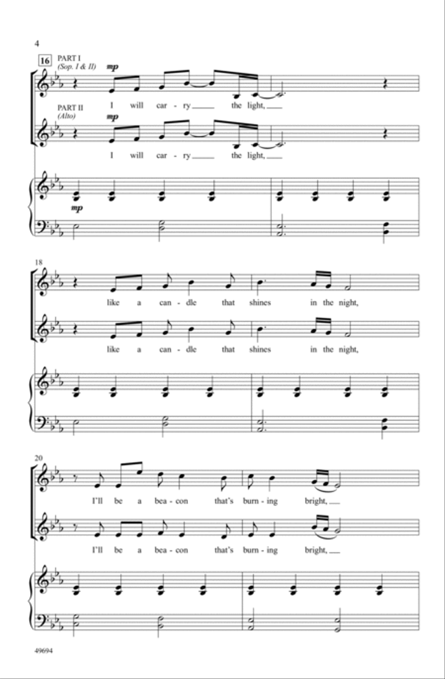 Carry the Light Choir scores gallery preview page 3