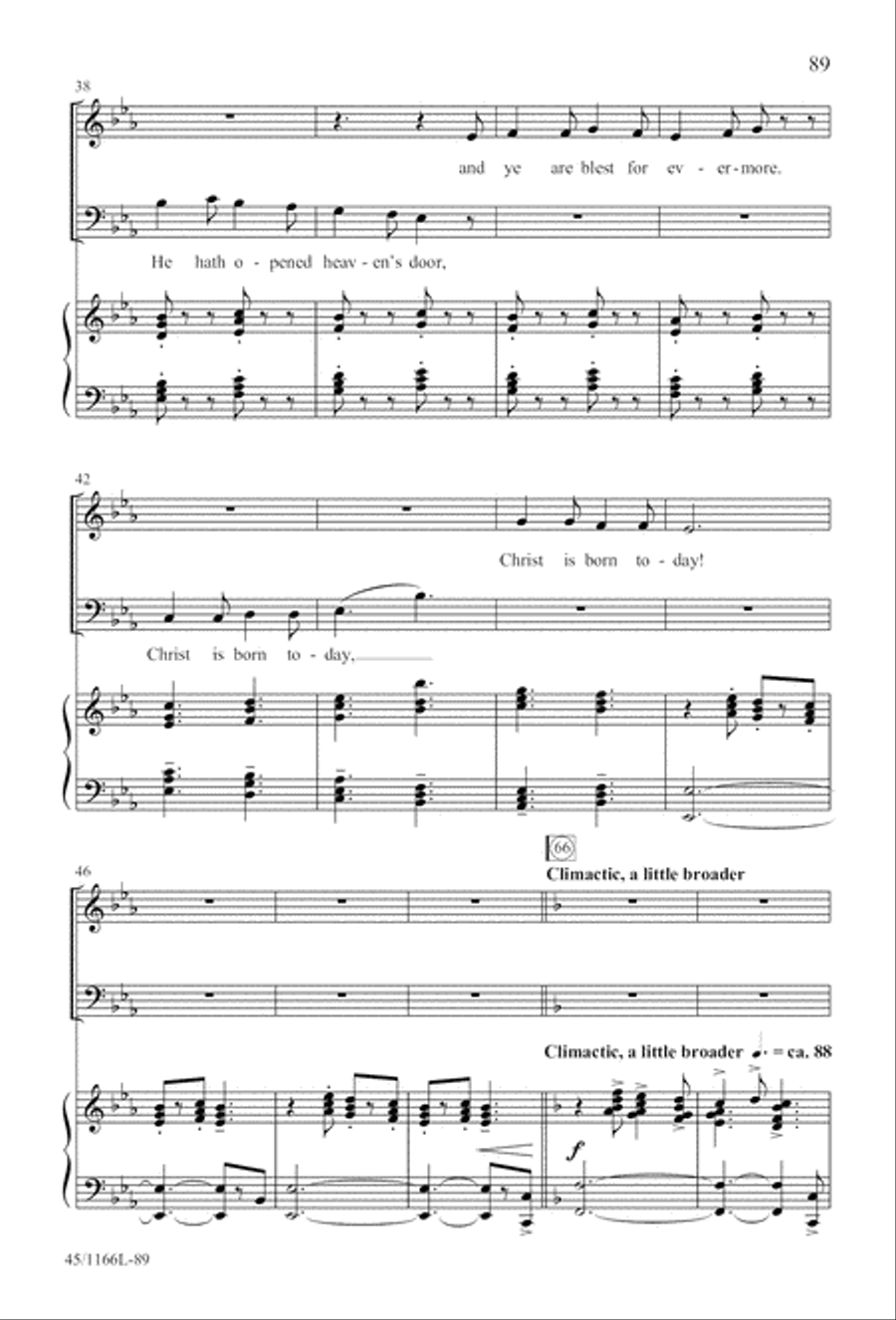 12 Carols for about 12 Singers 3-Part scores gallery preview page 90