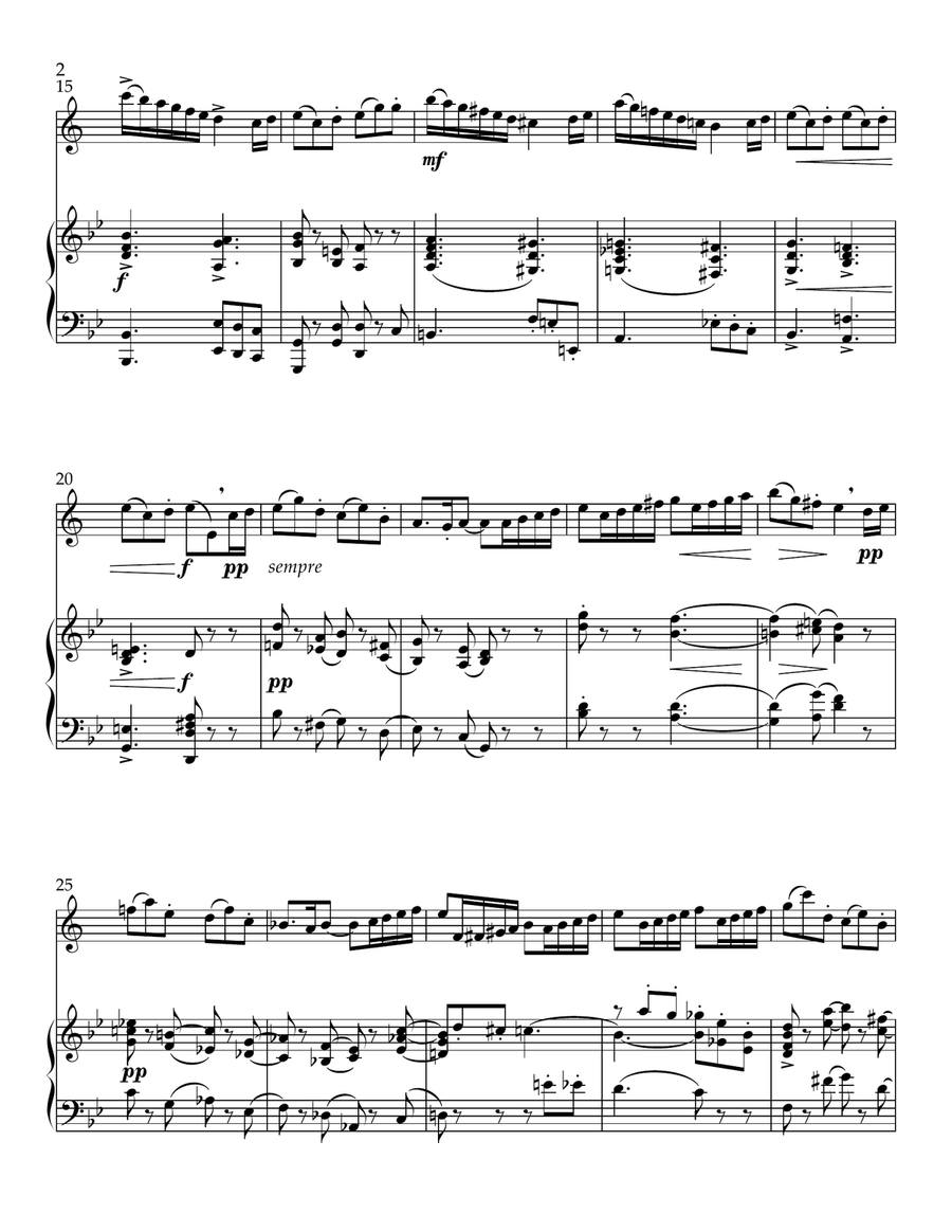 Country Dance Country Dance Tenor Saxophone scores gallery preview page 4