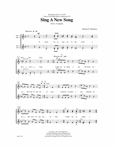 Sing a New Song image number null
