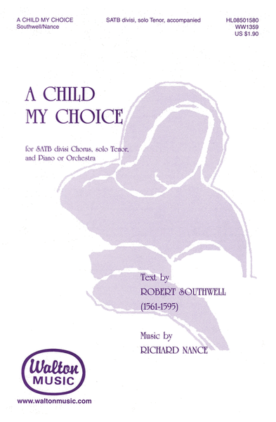A Child, My Choice (Vocal Score) image number null