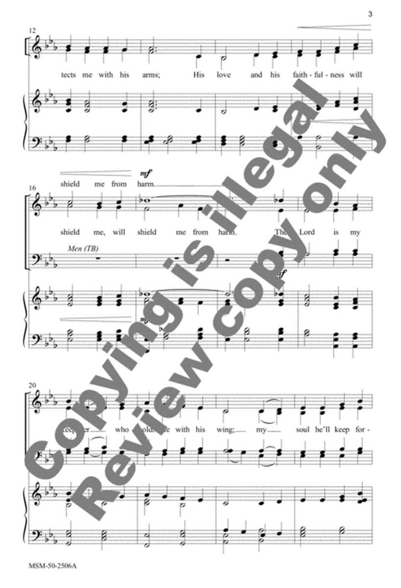 The Lord Is My Keeper (Choral Score)