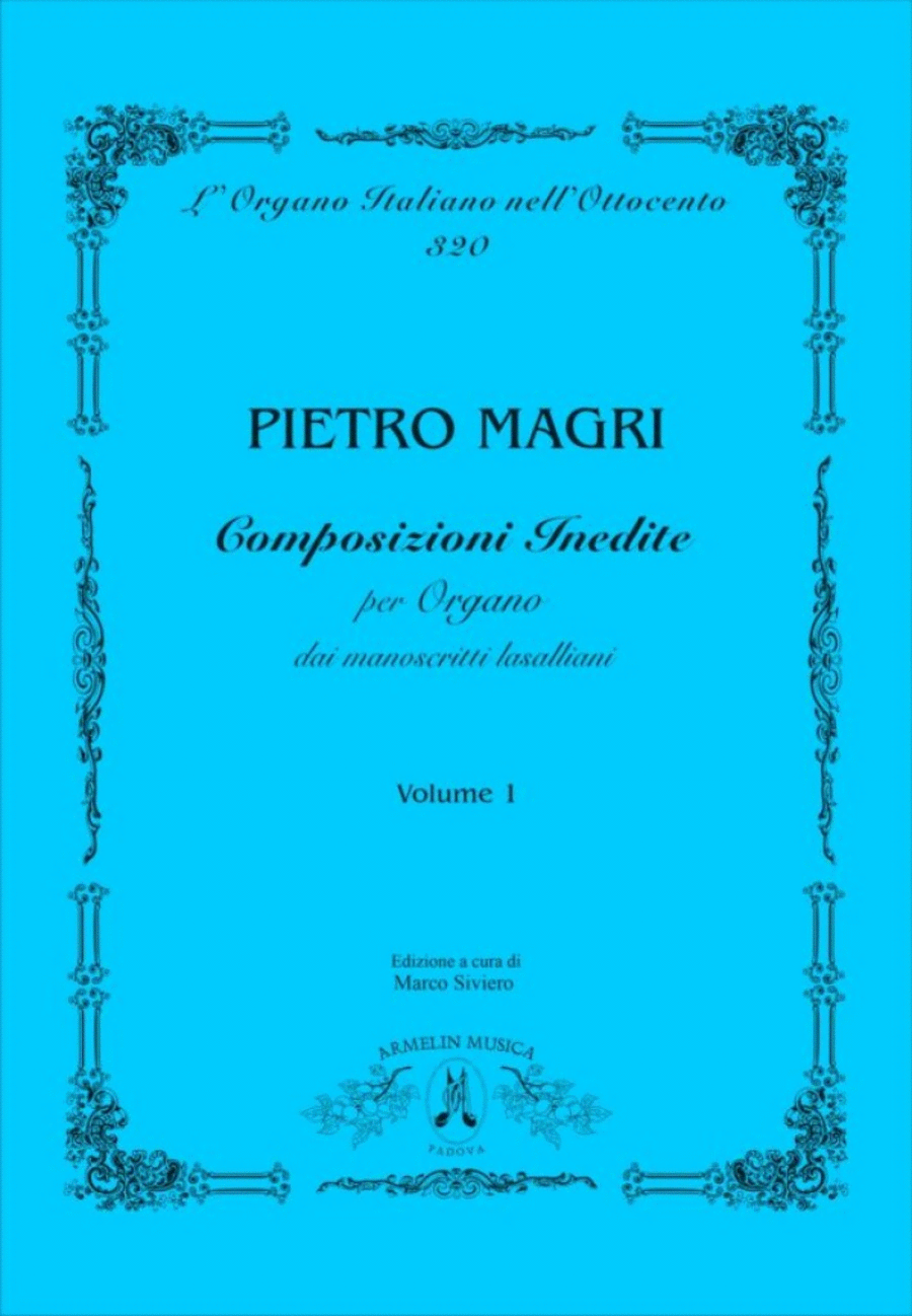 Composizioni inedite, vol. 1 Organ scores gallery preview page 1
