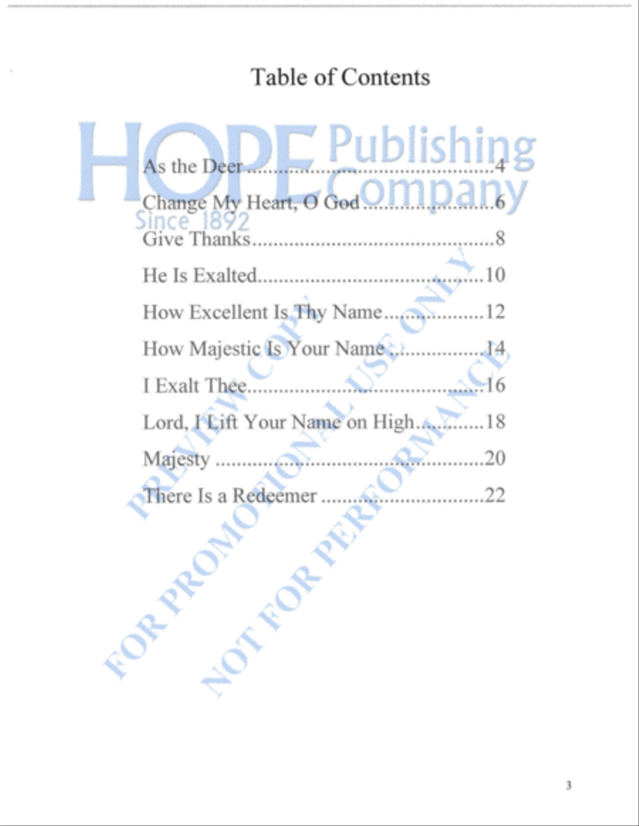 Praise Him with Instruments Orchestra scores gallery preview page 6