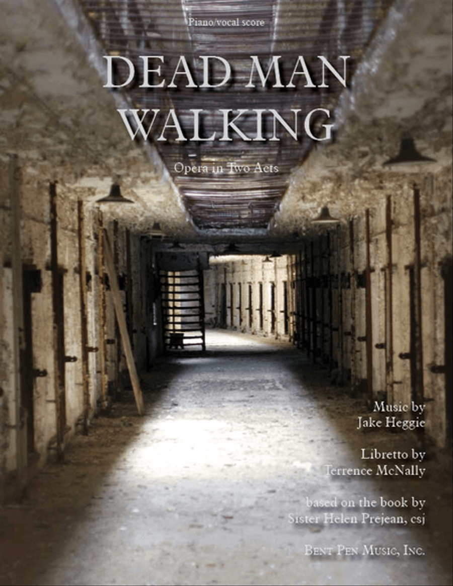 Book cover for Dead Man Walking (piano/vocal score)