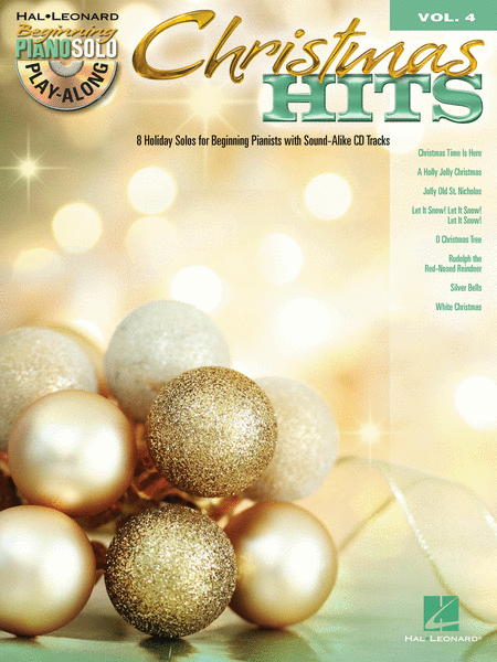 Christmas Hits (Beginning Piano Solo Play-Along Volume 4)