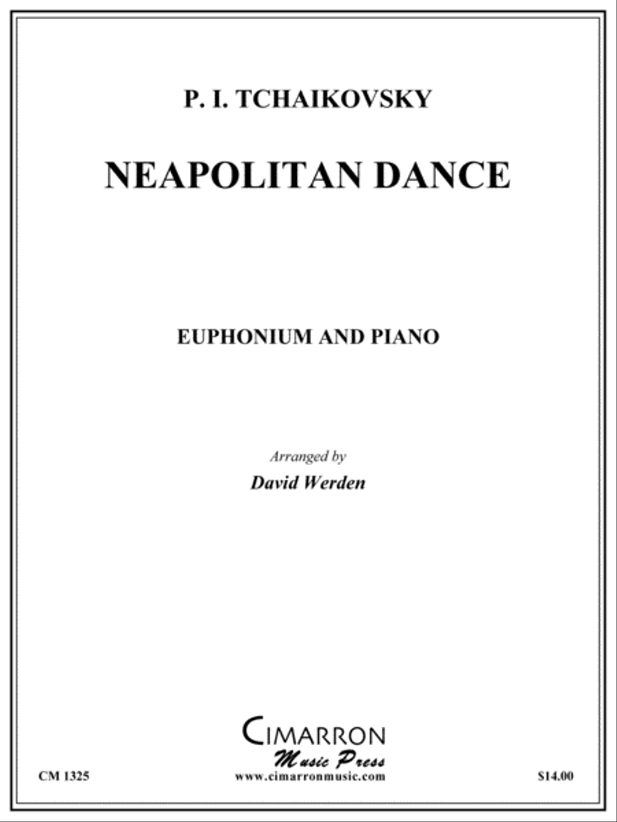 Neapolitan Dance Euphonium scores gallery preview page 1
