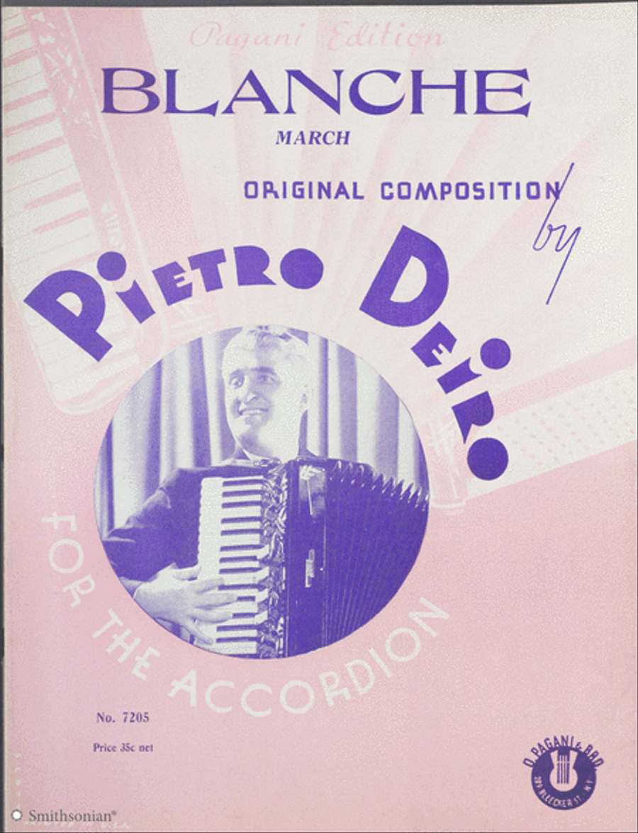 Blanche March Piano scores gallery preview page 1