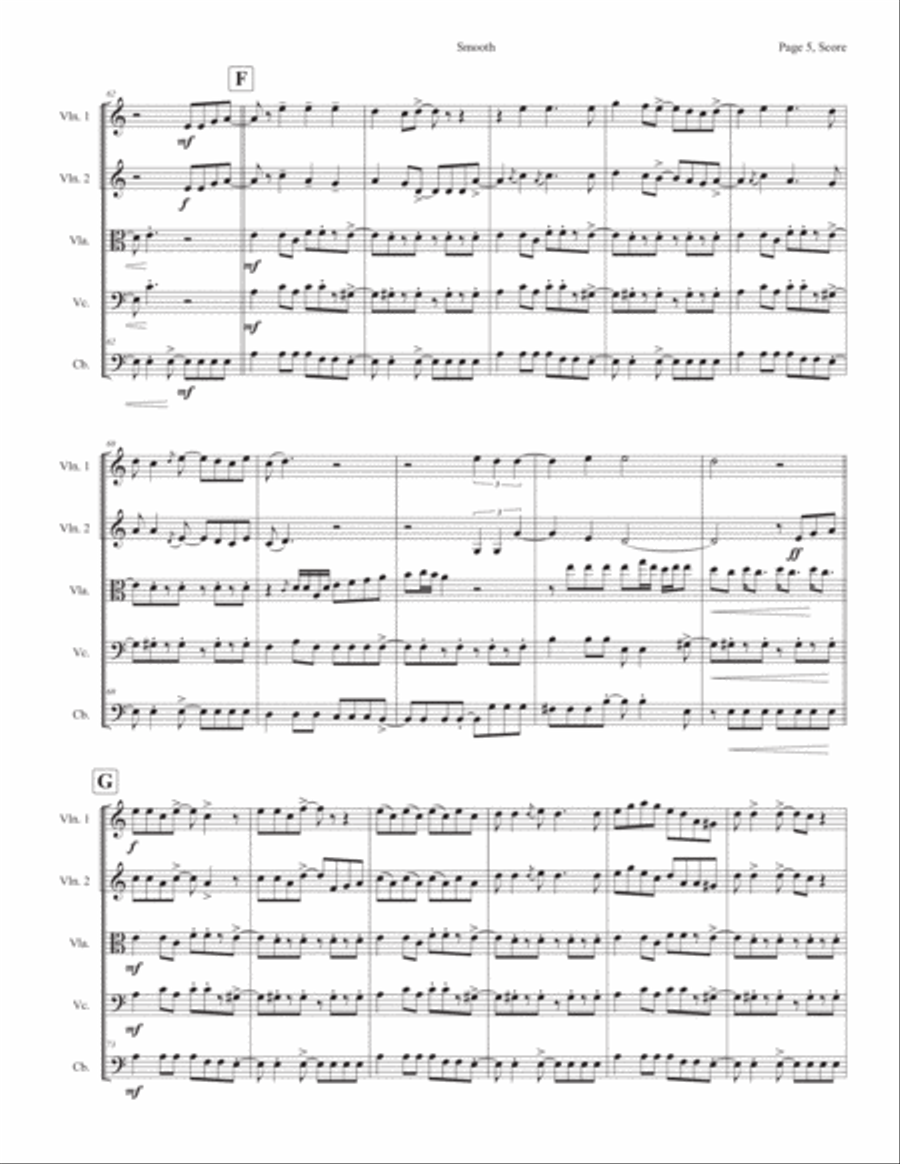 Smooth Smooth Cello scores gallery preview page 5