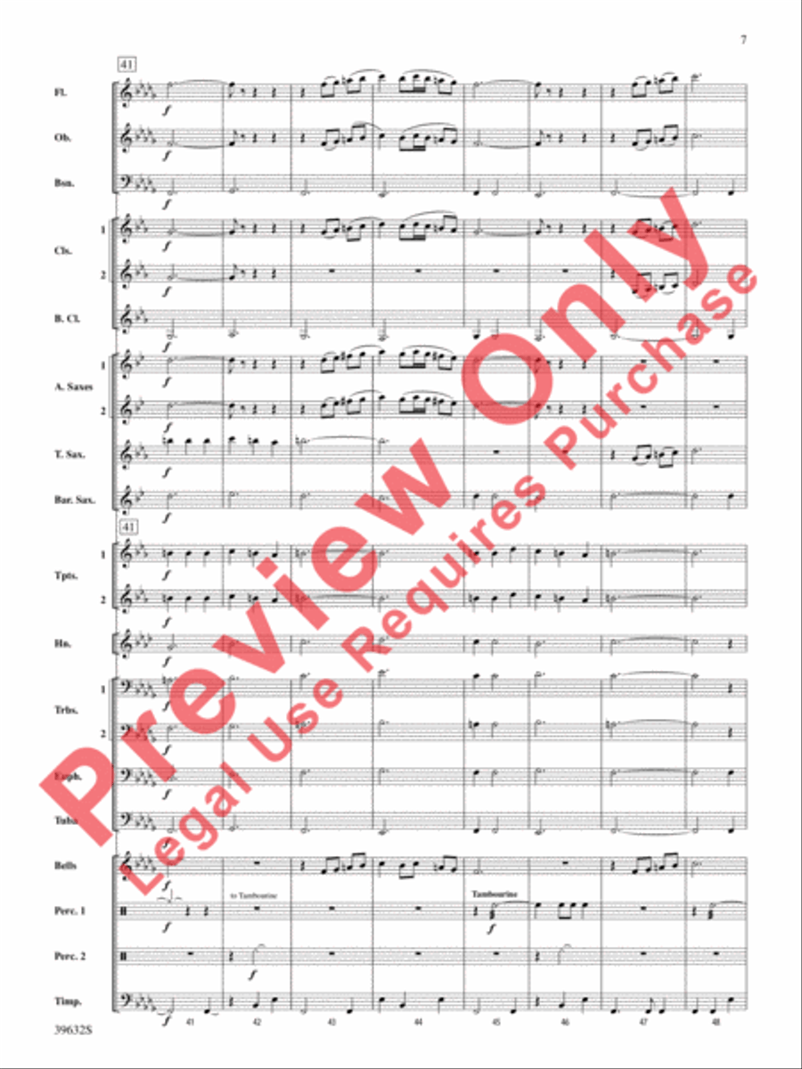 Avinu Malkeinu Avinu Malkeinu Concert Band scores gallery preview page 8