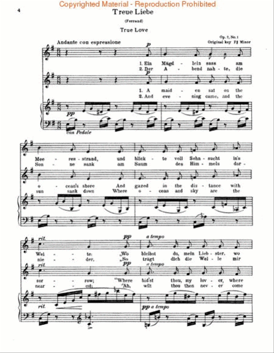 50 Selected Songs 50 Selected Songs Low Voice scores gallery preview page 2