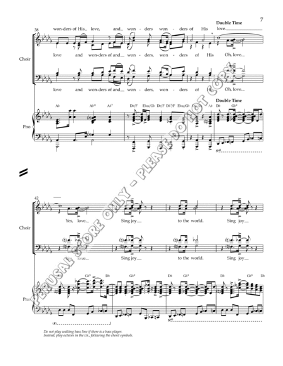 Joy To The World Joy To The World SSAA scores gallery preview page 7