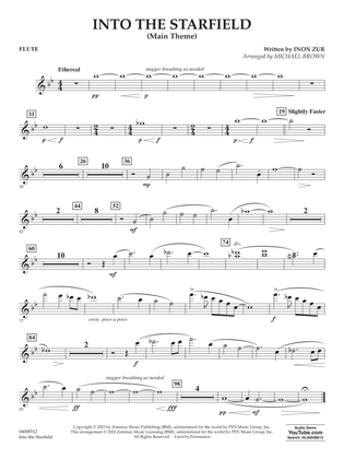Into The Starfield (arr. Michael Brown) - Flute