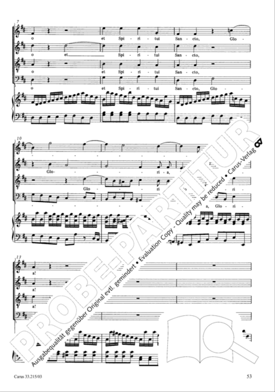 Magnificat 4-Part scores gallery preview page 54
