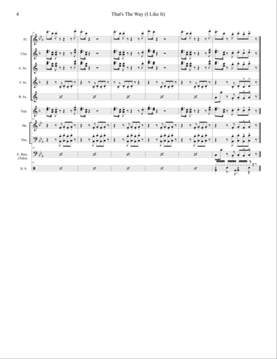 That's The Way (i Like It) Jazz Ensemble scores gallery preview page 5