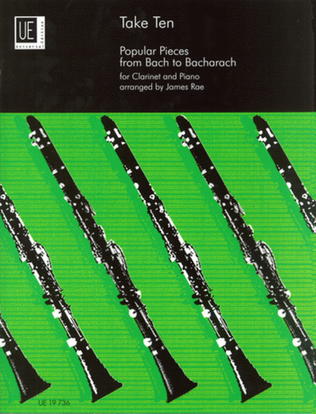 Book cover for Take Ten, Clarinet and Piano