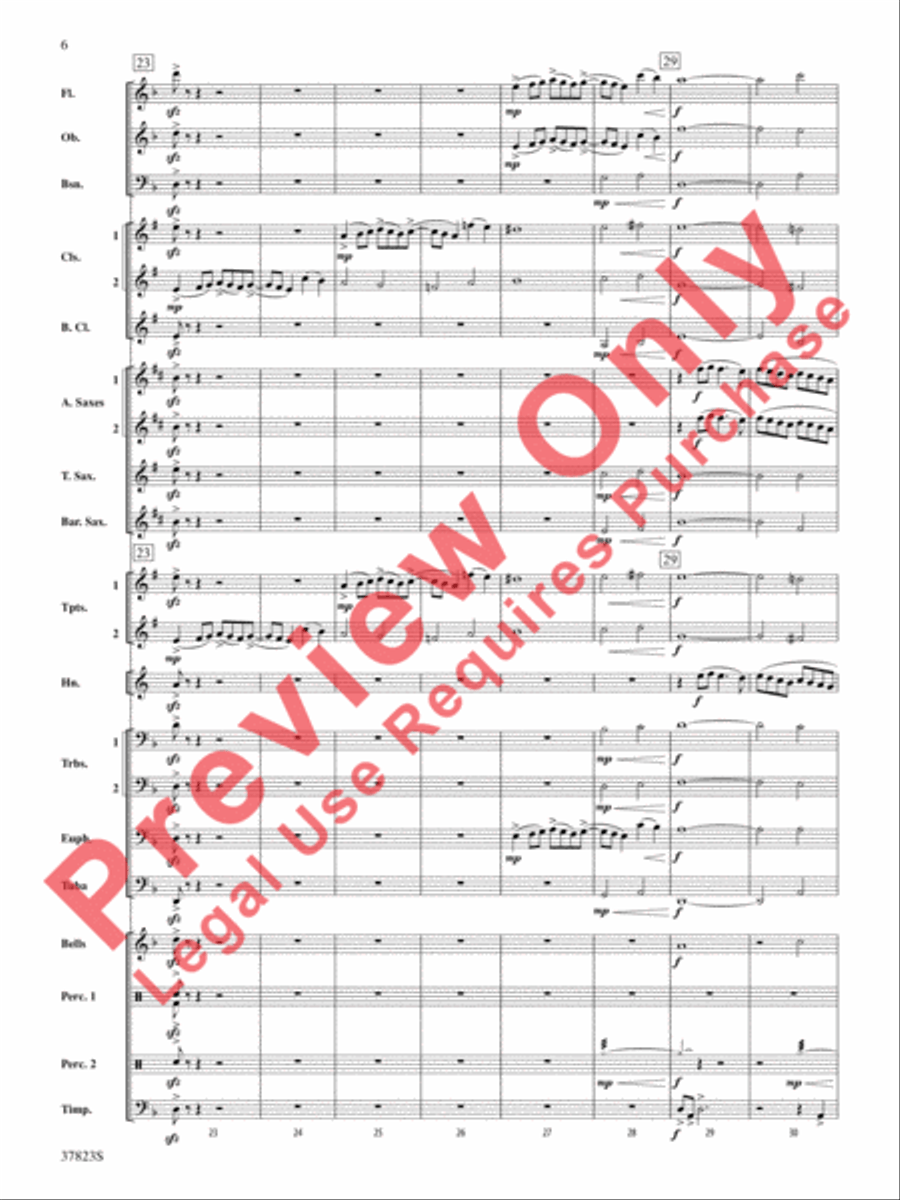 Cut to the Chase Cut to the Chase Concert Band scores gallery preview page 7