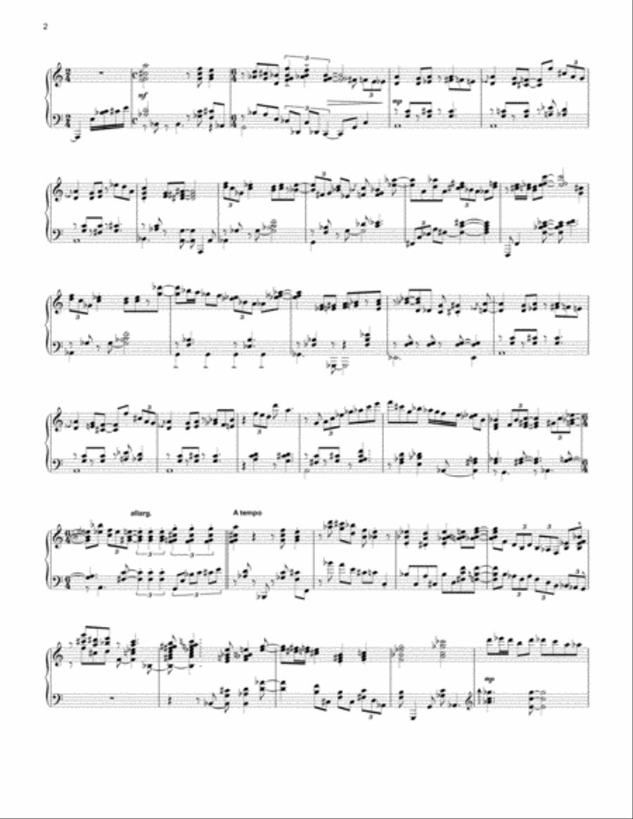 Harold Brown Piano Solo scores gallery preview page 2