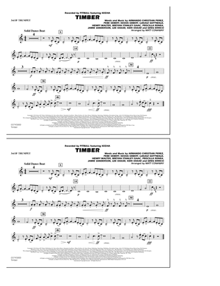 Timber - 3rd Bb Trumpet