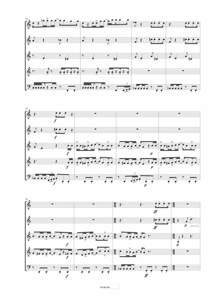 Quinteto de Vientos Nº1 "Chacarera - Trote" (Woodwind Quintet Nº1 "Chacarera - Trote) image number null