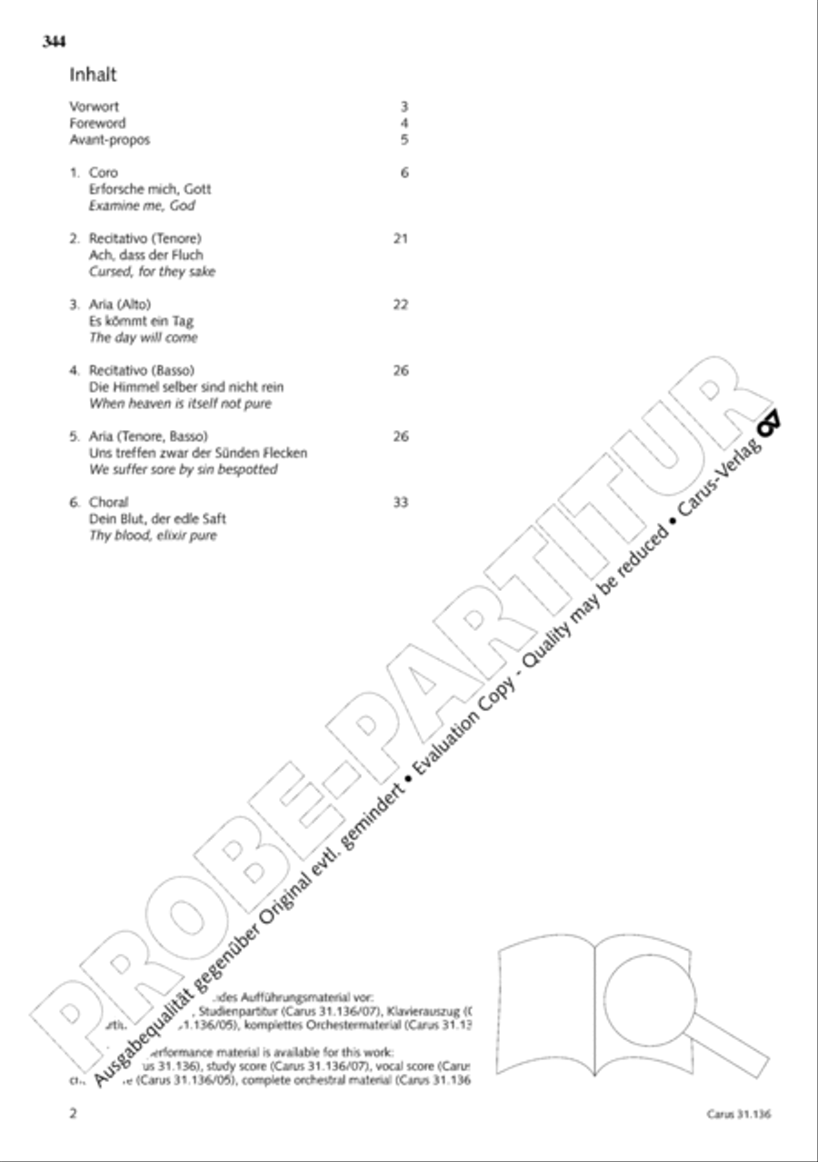 The Complete Sacred Vocal Works (Das geistliche Vokalwerk) Voice scores gallery preview page 345
