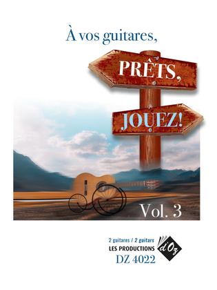 Book cover for À vos guitares, prêts, jouez! Vol. 3
