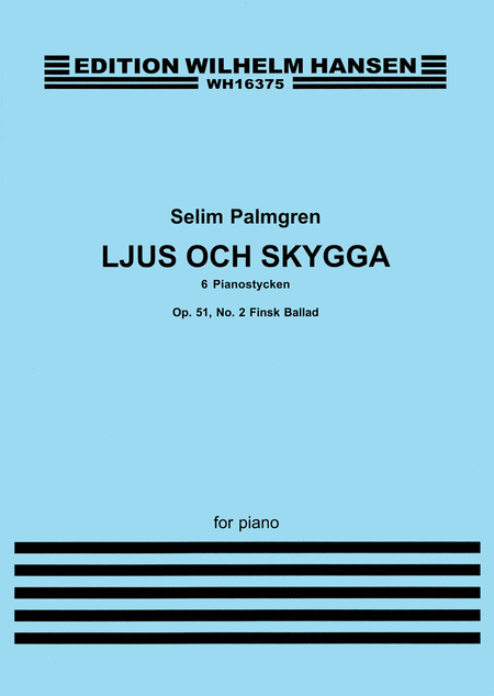 Finsk Ballad Op. 51, no. 2
