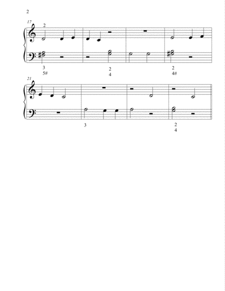 Beginner Christmas Carols in Middle C Position