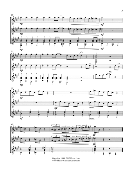 Top Hat (Guitar Trio) - Score and Parts image number null