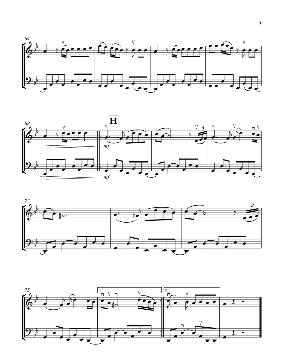 Havana String Duet scores gallery preview page 5