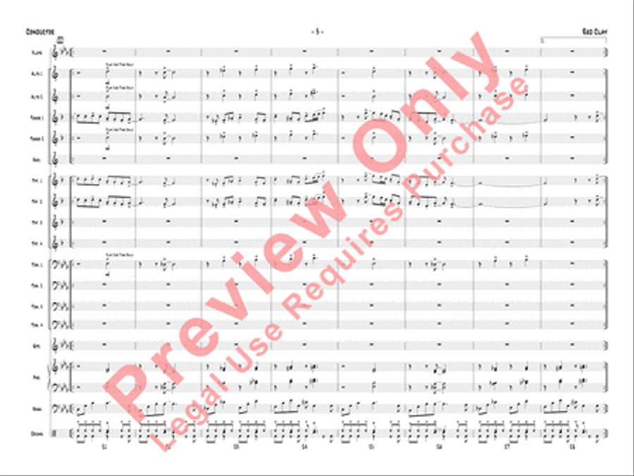 Red Clay Jazz Ensemble scores gallery preview page 6