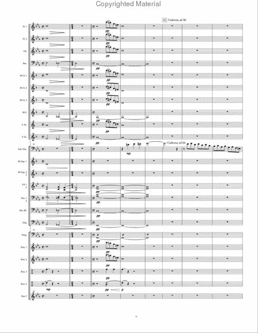 Seminar Concert Band scores gallery preview page 7
